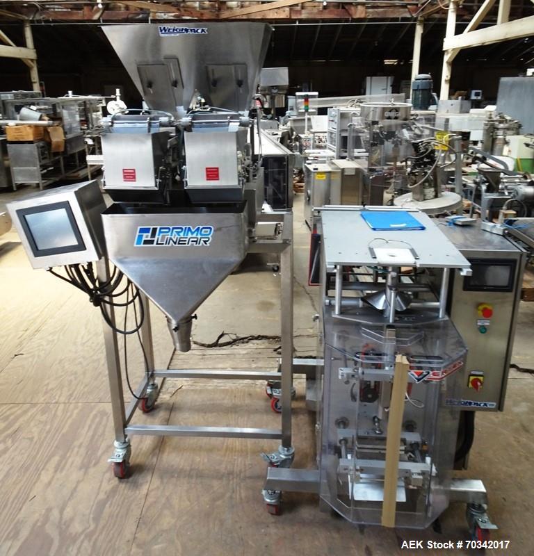 Used- WeighPack PrimoLinear Scale Model V-5 2L/3P Weigh Filler