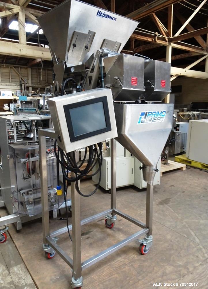 Used- WeighPack PrimoLinear Scale Model V-5 2L/3P Weigh Filler