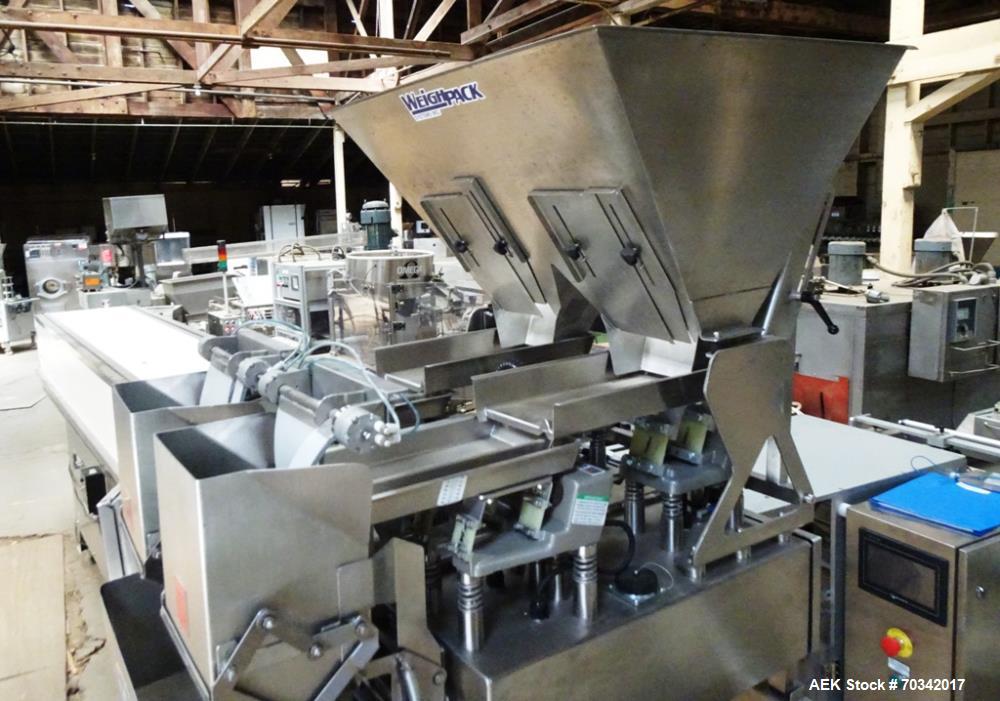 Used WeighPack PrimoLinear Scale Model V-5 2L/3P Weigh Filler