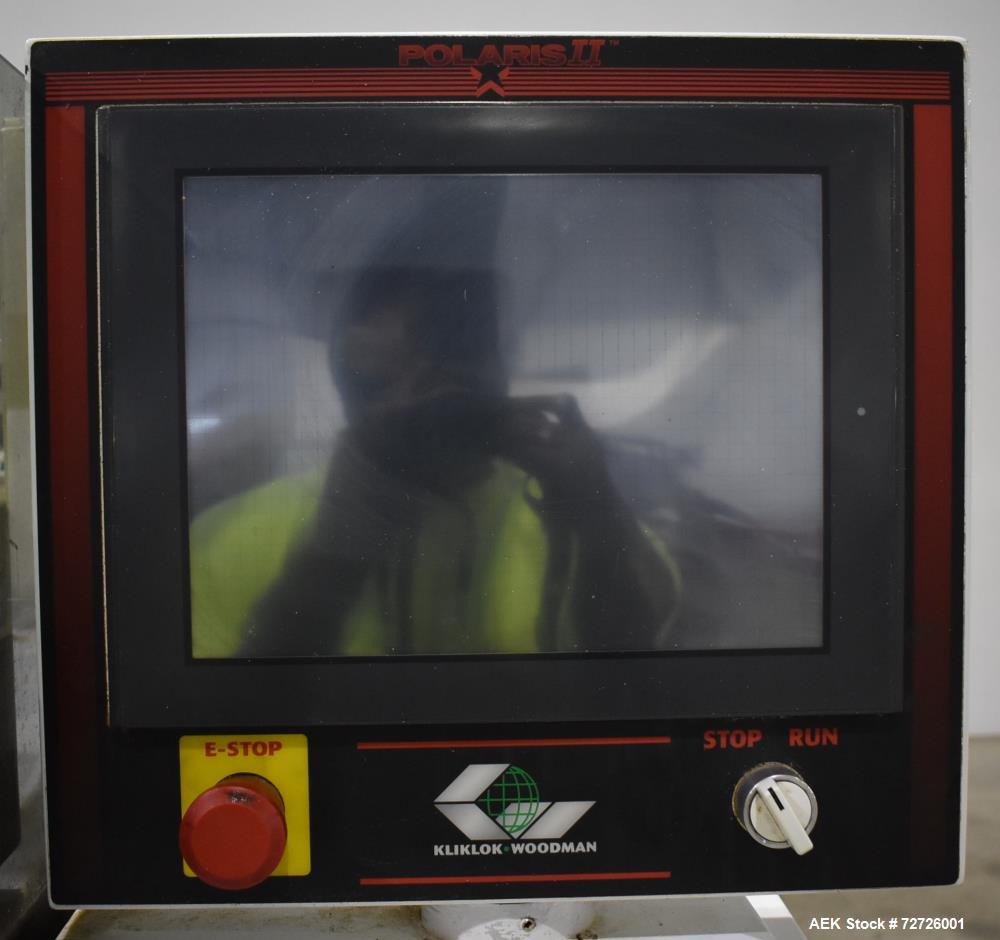 Used Kliklok Woodman Polaris II VFFS Bagmaker with Yamato Scale & Elevator