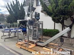 Used- Weighpack Systems Model Vertek 800 Vertical Form Fill Seal Bagger with Primo Combi XV5-2l-3P Linear Scale and Elevator...