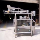 Used Jaguar M7000 single lane preform bag pouch filler and sealer capable of speeds up to 20 bags per minute. Bag range handling 4