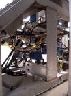 Used Jaguar M7000 single lane preform bag pouch filler and sealer capable of speeds up to 20 bags per minute. Bag range handling 4