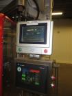 Used Bosch Model SVE2510 Vertical form fill and seal packaging system with Allen-Bradley Control Logix 5555 controls, 14 head Yamato model ADW 414SD dimpled/embossed bucket scale on mild steel platfo...
