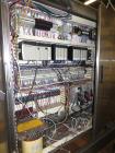Used Bosch Model SVE2510 Vertical form fill and seal packaging system with Allen-Bradley Control Logix 5555 controls, 14 head Yamato model ADW 414SD dimpled/embossed bucket scale on mild steel platfo...