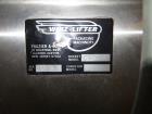 Used Bosch Model SVE2510 Vertical form fill and seal packaging system with Allen-Bradley Control Logix 5555 controls, 14 head Yamato model ADW 414SD dimpled/embossed bucket scale on mild steel platfo...