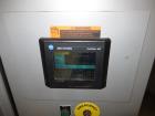 Used Hayssen Model 300E Vertical form fill and seal packaging system. Complete line includes with Ishida 16 head dimpled/embossed bucket scale  , Allen-Bradley Compact Logix L31 controls,  mild steel...