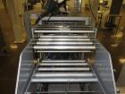 Used Hayssen Model 300E Vertical form fill and seal packaging system. Complete line includes with Ishida 16 head dimpled/embossed bucket scale  , Allen-Bradley Compact Logix L31 controls,  mild steel...