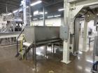Used Hayssen Model 300E Vertical form fill and seal packaging system. Complete line includes with Ishida 16 head dimpled/embossed bucket scale  , Allen-Bradley Compact Logix L31 controls,  mild steel...