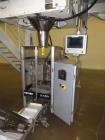 Used Hayssen Model 300E Vertical form fill and seal packaging system. Complete line includes with Ishida 16 head dimpled/embossed bucket scale  , Allen-Bradley Compact Logix L31 controls,  mild steel...