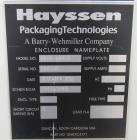 Used Hayssen Ultima 8-16 HPR Twin Tube VFFS Bagger with Ishida 16 Head Scale