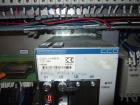 Used Hayssen Ultima Ultra 13-19HR Vertical form fill and seal packaging system. Complete line includes with Ishida 14 head  dimpled/embossed bucket scale and mild steel platform, Allen Bradley SLC 5/...