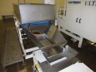 Used Hayssen Ultima Ultra 13-19HR Vertical form fill and seal packaging system. Complete line includes with Ishida 14 head  dimpled/embossed bucket scale and mild steel platform, Allen Bradley SLC 5/...