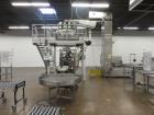 Used Matrix Packaging  Model  201318R  Vertical form fill and seal packaging system. Complete line includes Yamato Adw-714sv scale  dimpled/embossed bucket scale and  Allen-Bradley Micrologix 1500 an...