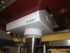 Used Matrix Packaging  Model  201318R  Vertical form fill and seal packaging system. Complete line includes Yamato Adw-714sv scale  dimpled/embossed bucket scale and  Allen-Bradley Micrologix 1500 an...