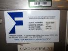 Used Matrix Packaging  Model  201318R  Vertical form fill and seal packaging system. Complete line includes Yamato Adw-714sv scale  dimpled/embossed bucket scale and  Allen-Bradley Micrologix 1500 an...