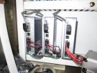 Used Matrix Packaging  Model  Elete DS13  Vertical form fill and seal packaging system. Complete line includes Yamato Adw-714sv  scale  dimpled/embossed bucket scale and Allen-Bradley Micrologix 1500...