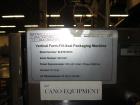 Used Matrix Packaging  Model  Elete DS13  Vertical form fill and seal packaging system. Complete line includes Yamato Adw-714sv  scale  dimpled/embossed bucket scale and Allen-Bradley Micrologix 1500...