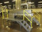 Used Matrix Packaging  Model  Elete DS13  Vertical form fill and seal packaging system. Complete line includes Yamato Adw-714sv  scale  dimpled/embossed bucket scale and Allen-Bradley Micrologix 1500...