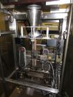 Used Matrix Mercury Model  2840R Vertical form fill and seal packaging system. Complete line includes with Yamato Zigma Series 10 head  dimpled/embossed bucket scale , Has mild steel platform, hot st...