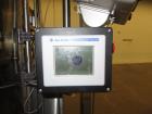 Used Matrix Mercury Model  2840R Vertical form fill and seal packaging system. Complete line includes with Yamato Zigma Series 10 head  dimpled/embossed bucket scale , Has mild steel platform, hot st...