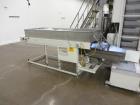 Used Matrix Mercury Model  2840R Vertical form fill and seal packaging system. Complete line includes with Yamato Zigma Series 10 head  dimpled/embossed bucket scale , Has mild steel platform, hot st...