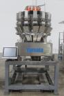 Matrix Packaging Morpheus MVC-300 Continuous Motion Washdown Bagger with Yamato 14-Head Dimpled Bucket Scale, Infeed & Turntable