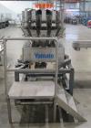 Matrix Packaging Morpheus MVC-300 Continuous Motion Washdown Bagger with Yamato 14-Head Dimpled Bucket Scale, Infeed & Turntable