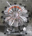 Matrix Packaging Morpheus MVC-300 Continuous Motion Washdown Bagger with Yamato 14-Head Dimpled Bucket Scale, Infeed & Turntable