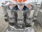 Matrix Packaging Morpheus MVC-300 Continuous Motion Washdown Bagger with Yamato 14-Head Dimpled Bucket Scale, Infeed & Turntable