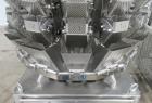 Matrix Packaging Morpheus MVC-300 Continuous Motion Washdown Bagger with Yamato 14-Head Dimpled Bucket Scale, Infeed & Turntable