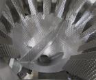 Matrix Packaging Morpheus MVC-300 Continuous Motion Washdown Bagger with Yamato 14-Head Dimpled Bucket Scale, Infeed & Turntable