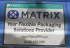 Matrix Packaging Morpheus MVC-300 Continuous Motion Washdown Bagger with Yamato 14-Head Dimpled Bucket Scale, Infeed & Turntable