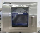 Matrix Packaging Morpheus MVC-300 Continuous Motion Washdown Bagger with Yamato 14-Head Dimpled Bucket Scale, Infeed & Turntable