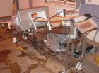 Used Matrix Pro Model 2011318WP Vertical Form Fill Seal Machine capable of speeds up to 120 bags per minute. Washdown system complete with Yamato 514SW dimpled bucket scale, Deamco bucket elevator, M...