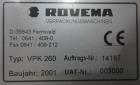 Used Rovema Model VPK 260 Stabilo Quad Seal Vertical Form Fill And Seal Machine