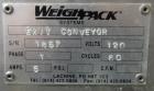 Used WeighPack Systems Model Vertek 1150 Vertical Form Fill and Seal Machine