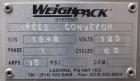 Used- WeighPack Systems Model Vertek 1150 Vertical Form and Fill Machine with 10 Head RadPAk Moderl RW10-C Combination Scale...