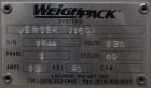 Used- WeighPack Systems Model Vertek 1150 Vertical Form and Fill Machine with 10 Head RadPAk Moderl RW10-C Combination Scale...