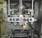 Used Weighpack Systems XPDIUS XP1200 Vertical Form Fill and Seal Machine. All Stainless Steel construction. Intermittent motion system is capable of speeds up to 90 bags per minute. Bag size range: w...