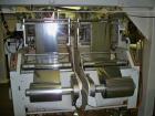 Used Woodman Gemini Twin Tube Vertical Form Fill Seal Machine. Has a bag size range: 2.5