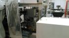 Used Circle Packaging Single Fold Horizonal Towelette Form, Fill and Seal Machine; Model H22S. Product flow from right to left while facing the seal head. Unfolded dimensions 7.5