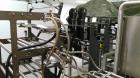 Used Circle Packaging Single Fold Horizonal Towelette Form, Fill and Seal Machine; Model H22S. Product flow from right to left while facing the seal head. Unfolded dimensions 7.5