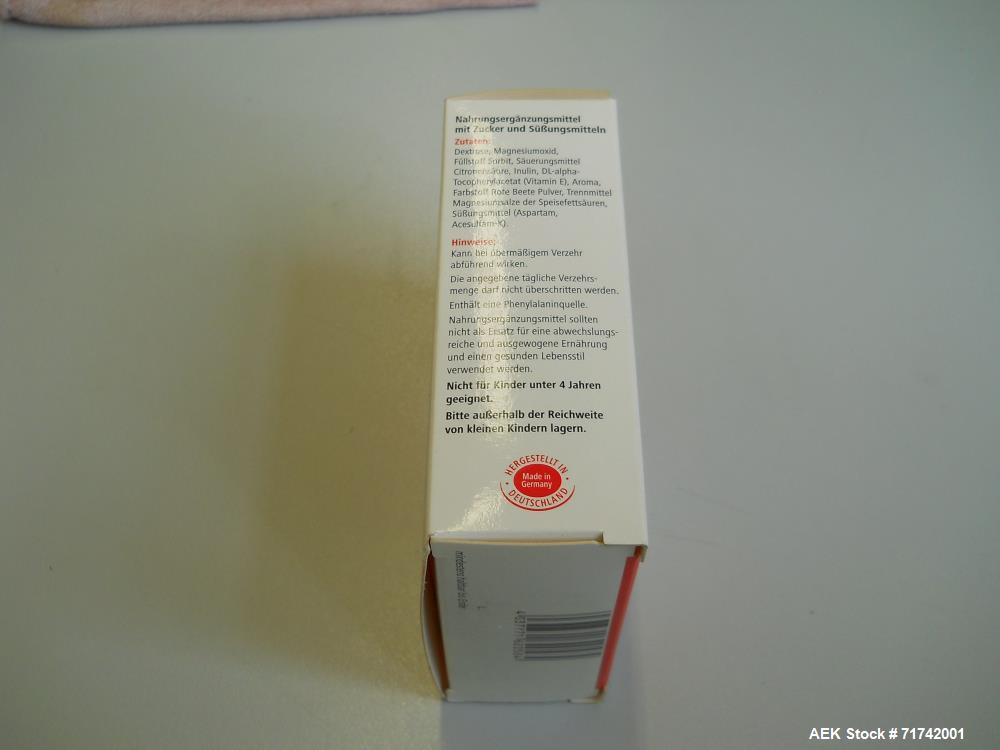 Used Aranow, Model Araform 6 Stick Pack Machine with Enflex Cartoner.