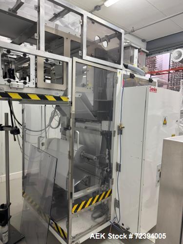 Used Sanko FC-1000 11-Lane Stick Pack Vertical Form Fill Seal Machine with Volumetric Feeder & Checkweigher
