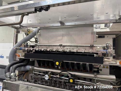 Used Sanko FC-1000 11-Lane Stick Pack Vertical Form Fill Seal Machine with Volumetric Feeder & Checkweigher