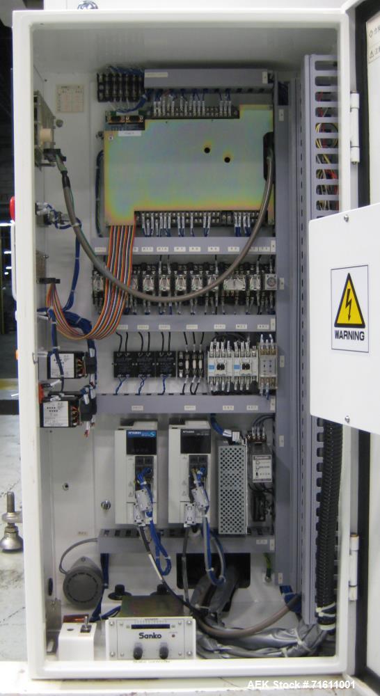 Used Sanko Model FC-80 Single Lane Vertical Stick Pack Machine