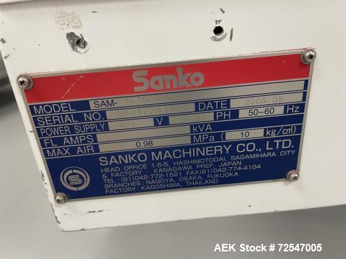 Sanko Model FC-1000 Stick Pack Vertical Form Fill Seal