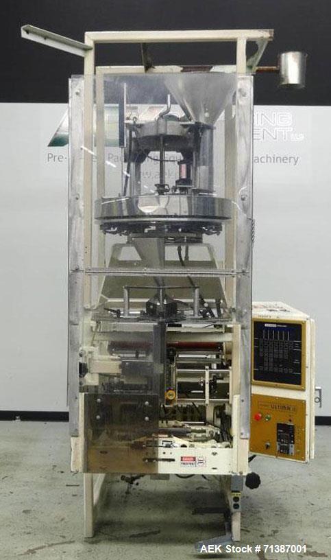 Used- Hayssen Ultima Model 95-16 HR Vertical Form Fill Seal Machine