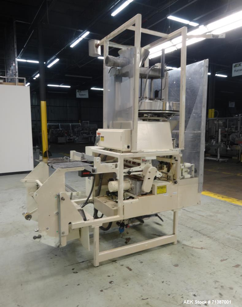 Used Hayssen Ultima Model 95-16 HR Vertical Form Fill Seal Machine